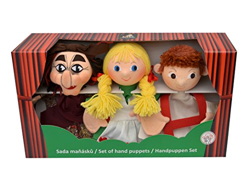 MUBRNO 22790A Hänsel und Gretel Box Handpuppen, Mehrfarbig von MUBRNO