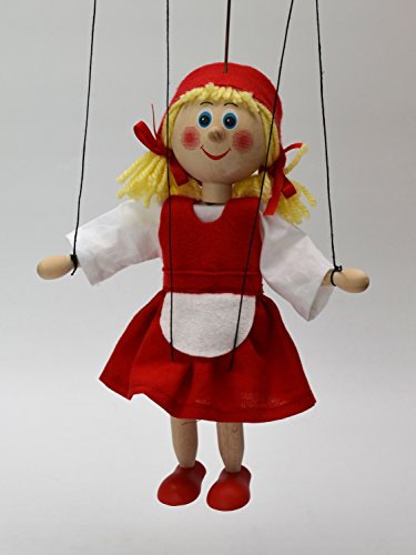 MUBRNO 18111A Rotkäppchen Marionette, Mehrfarbig von MUBRNO