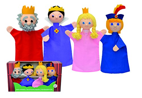 MUBRNO 22787B Königsfamilie 3 Box Handpuppen, Mehrfarbig, S von MUBRNO