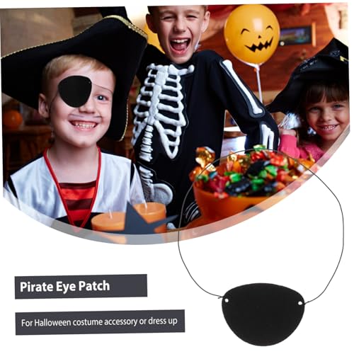 MUCKLILY 14 Stück Augenbinde Augenklappe für Erwachsene Stütze Halloween Abdeckung Partybedarf für Augenklappe für Männer für Erwachsene Schwarz MUCKLILY 14 Stück Augenbinde Augenklappe für Erwachsene Stütze Halloween Abdeckung Partybedarf für Augenklappe für Männer für Erwachsene Schwarz von MUCKLILY