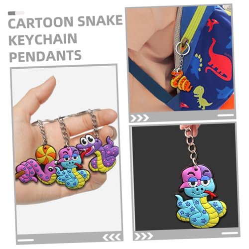 MUCKLILY 18 Stück Teiliges Kreative Cartoon schlangen Schlüsselanhänger Niedliche Tieranhänger für Kindergeburtstagsgeschenke Party mitgebsel Bunte Rucksack deko für Schulfeiern und Shower MUCKLILY 18 Stück Teiliges Kreative Cartoon schlangen Schlüsselanhänger Niedliche Tieranhänger für Kindergeburtstagsgeschenke Party mitgebsel Bunte Rucksack deko für Schulfeiern und Shower von MUCKLILY