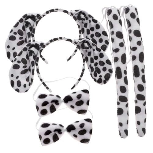 MUCKLILY 2 Sätze Tierohren Haarband und Kostüm Requisiten für Bühne Party Halloween Cosplay Bequem Kreatives Design MUCKLILY 2 Sätze Tierohren Haarband und Kostüm Requisiten für Bühne Party Halloween Cosplay Bequem Kreatives Design von MUCKLILY