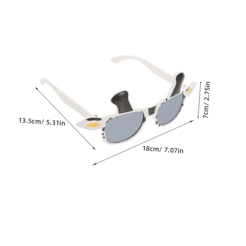MUCKLILY 2 Stück Lustige Kuhbrille Tierische Partybrille als Foto Requisite für Erwachsene Karneval Fasching Geburtstag Zubehör MUCKLILY 2 Stück Lustige Kuhbrille Tierische Partybrille als Foto Requisite für Erwachsene Karneval Fasching Geburtstag Zubehör von MUCKLILY