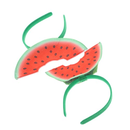 MUCKLILY 2 Stück Wassermelonen stirnband Realistisches Wassermelonen kostüm haarband für Erwachsene und Leichtes Party accessoire Auffälliger Kopfschmuck für Karneval und MUCKLILY 2 Stück Wassermelonen stirnband Realistisches Wassermelonen kostüm haarband für Erwachsene und Leichtes Party accessoire Auffälliger Kopfschmuck für Karneval und von MUCKLILY