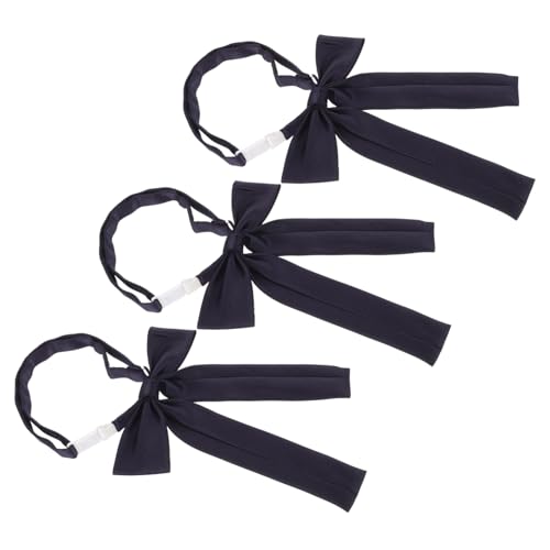 MUCKLILY 3stücke Marineblaue Damenfliege-set Vorgebundener Schleifenkragen Für Schuluniformen Kostümzubehör Bürokleidung Und Formelle Anlässe Atmungsaktiver Stoff Leicht Verstellbar MUCKLILY 3stücke Marineblaue Damenfliege-set Vorgebundener Schleifenkragen Für Schuluniformen Kostümzubehör Bürokleidung Und Formelle Anlässe Atmungsaktiver Stoff Leicht Verstellbar von MUCKLILY
