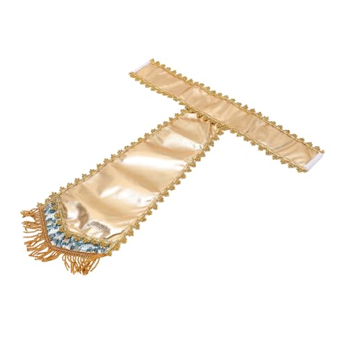 MUCKLILY Ägyptisches Cosplay Kopfschmuck Pharaonen Stirnband für Herren Halloween Kostüm Zubehör Leicht und Angenehm für Party und Rollenspiel MUCKLILY Ägyptisches Cosplay Kopfschmuck Pharaonen Stirnband für Herren Halloween Kostüm Zubehör Leicht und Angenehm für Party und Rollenspiel von MUCKLILY