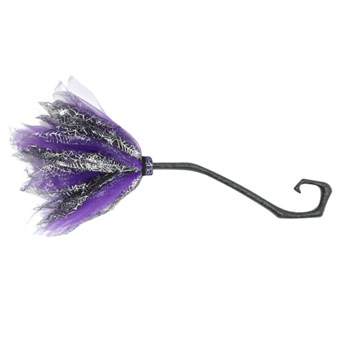 MUCKLILY Abnehmbarer Plastik Hexenbesen Requisite für Halloween Cosplay Party Leicht zu Halten Feine Struktur Vielseitig für Kostüm und Maskerade MUCKLILY Abnehmbarer Plastik Hexenbesen Requisite für Halloween Cosplay Party Leicht zu Halten Feine Struktur Vielseitig für Kostüm und Maskerade von MUCKLILY