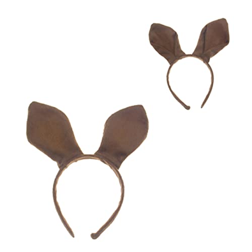 MUCKLILY Fotozubehör Kopfbedeckung für den Abschlussball Känguru-Kostümzubehör Cosplay-Zubehör Känguru-Ohr-Stirnband Tiara Cosplay gefallen Haarschmuck Haarreifen Karikatur Kleidung Kind MUCKLILY Fotozubehör Kopfbedeckung für den Abschlussball Känguru-Kostümzubehör Cosplay-Zubehör Känguru-Ohr-Stirnband Tiara Cosplay gefallen Haarschmuck Haarreifen Karikatur Kleidung Kind von MUCKLILY