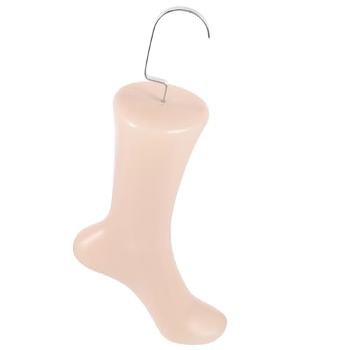 MUCKLILY Fußmodell Fußpuppe für Socken Mannequin-Fuß Fingeranzeige Abendschuhe Kleidung schaufensterpuppe maneküre- set shoe shelf weibliches Fußsocken-Display-Modell Mannequin-Füße Plastik von MUCKLILY