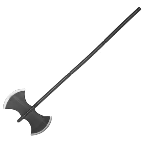 MUCKLILY Halloween Doppelaxt Requisite Leichtes Simuliertes Halloween Kostüm Zubehör Sicher Für Kostümpartys Cosplay Bühnenauftritte MUCKLILY Halloween Doppelaxt Requisite Leichtes Simuliertes Halloween Kostüm Zubehör Sicher Für Kostümpartys Cosplay Bühnenauftritte von MUCKLILY