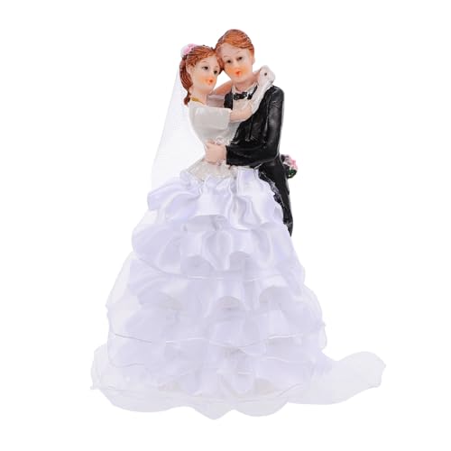 MUCKLILY Hochzeitskuchenfigur Brautpaar Modell Party Tortendeko Kleine Figur Tischornament Stil A für Hochzeitstorten und Feierlichkeiten MUCKLILY Hochzeitskuchenfigur Brautpaar Modell Party Tortendeko Kleine Figur Tischornament Stil A für Hochzeitstorten und Feierlichkeiten von MUCKLILY