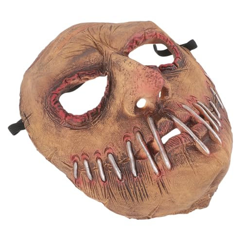 MUCKLILY Horrormaske Gesichtsmaske Realistische Gruselmaske LED Gruselkostüme Halloween Lady Reaper N Masken Cosplay Gruselige Party Dämon Kopf Geisterskelett Schwarze MUCKLILY Horrormaske Gesichtsmaske Realistische Gruselmaske LED Gruselkostüme Halloween Lady Reaper N Masken Cosplay Gruselige Party Dämon Kopf Geisterskelett Schwarze von MUCKLILY