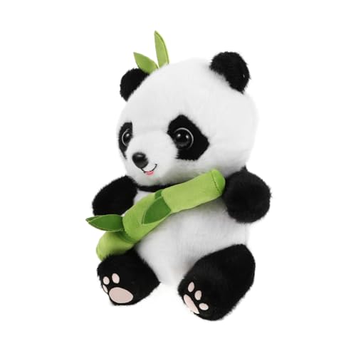 MUCKLILY Panda-Puppe Panda Panda plüschtier Panda Plüschpuppe Panda Dekorationsartikel Panda Wohnaccessoire Riesiger Stofftier-Panda Auto-Puppen-Dekoration Plüschtiere PP Baumwolle von MUCKLILY