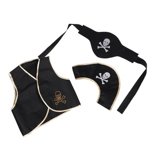 MUCKLILY Piraten Kostüm für Erwachsene mit Verstellbarem Gürtel Bequemer Piratenhut und Jack Captain Design Geeignet für Karneval Halloween Motto-partys und Rollenspiele MUCKLILY Piraten Kostüm für Erwachsene mit Verstellbarem Gürtel Bequemer Piratenhut und Jack Captain Design Geeignet für Karneval Halloween Motto-partys und Rollenspiele von MUCKLILY