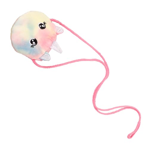 MUCKLILY Plüsch Einhorn Schultertasche für Mädchen Niedliche Umhängetasche mit Einhorn motiv Kompakte Münzaufbewahrung Praktischer Schulterbeutel für Vielseitige Kleine Tasche MUCKLILY Plüsch Einhorn Schultertasche für Mädchen Niedliche Umhängetasche mit Einhorn motiv Kompakte Münzaufbewahrung Praktischer Schulterbeutel für Vielseitige Kleine Tasche von MUCKLILY