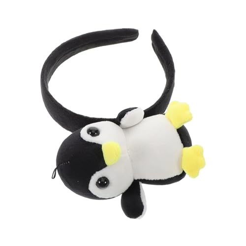 MUCKLILY Plüsch Pinguin Haarreif Kuscheliges Tier Stirnband für Erwachsene Rutschfester Sitz Vielseitiges Kopfaccessoire für Party Cosplay und Alltag MUCKLILY Plüsch Pinguin Haarreif Kuscheliges Tier Stirnband für Erwachsene Rutschfester Sitz Vielseitiges Kopfaccessoire für Party Cosplay und Alltag von MUCKLILY