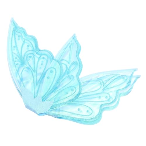 MUCKLILY Schmetterlingsflügel für Mädchen Cosplay Kostüm Flügel Party Dekorativer Flügel Geschenk Kleines Blaues Glitzer design MUCKLILY Schmetterlingsflügel für Mädchen Cosplay Kostüm Flügel Party Dekorativer Flügel Geschenk Kleines Blaues Glitzer design von MUCKLILY