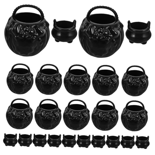 MUCKLILY Teiliges Mini aus Schwarzem Miniatur Hexen Eimer Deko für Halloween Party Puppenhaus und Tischdeko Vielseitig Einsetzbare Gruselige Mini Cauldron Pots Geschenkidee MUCKLILY Teiliges Mini aus Schwarzem Miniatur Hexen Eimer Deko für Halloween Party Puppenhaus und Tischdeko Vielseitig Einsetzbare Gruselige Mini Cauldron Pots Geschenkidee von MUCKLILY