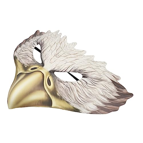 MUCKLILY Kinderkostüm Vogelkostüm Adler-Partygeschenke Adler-Cosplay Grusel Karnevalsparty Erwachsene Kinderkleidung Maske Kleidung für Männer Kostüme für Männer bilden Requisiten Haube 3d von MUCKLILY