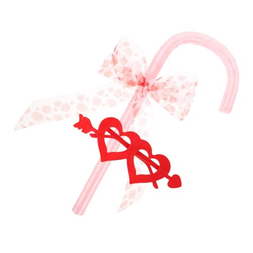 MUCKLILY Valentinstag Bowknot Tanzstock mit Herzförmigen Brillen Cosplay Party Zubehör Leichtes Bühnenrequisit für Halloween Karneval Rollenspiel Vielseitiges Accessoire für Damen und MUCKLILY Valentinstag Bowknot Tanzstock mit Herzförmigen Brillen Cosplay Party Zubehör Leichtes Bühnenrequisit für Halloween Karneval Rollenspiel Vielseitiges Accessoire für Damen und von MUCKLILY