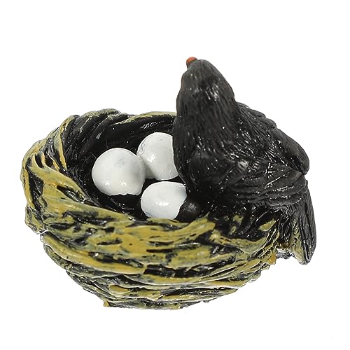 MUCKLILY Künstliches Vogelnest Deko Für Garten Simuliertes Nest Kunstvogel Heimhandwerk Accessoires Für Miniatur-landschaftsdekor MUCKLILY Künstliches Vogelnest Deko Für Garten Simuliertes Nest Kunstvogel Heimhandwerk Accessoires Für Miniatur-landschaftsdekor von MUCKLILY