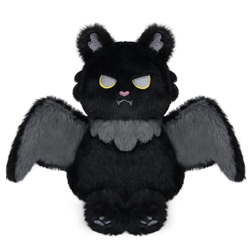 MUFEIRUO Halloween Fledermaus Plüsch,Halloween Schwarze Fledermaus Stofftiere,Halloween Schwarze Plüschpuppe Spielzeug,Halloween Stofftier,Geschenk für Halloween Kinder Jungen Mädchen von MUFEIRUO