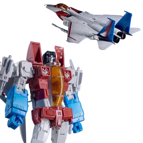 10,23 Zoll Starscream, Transformer-Spielzeug, 2 Formen – Roboter Und Flugzeug, Actionfigur EX15, KO-Version von MUHLZQX