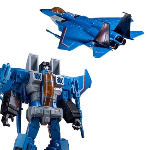 10,23 Zoll Thundercracker, Transformer-Spielzeug, 2 Formen – Roboter Und Flugzeug, Actionfigur EX17, KO-Version von MUHLZQX