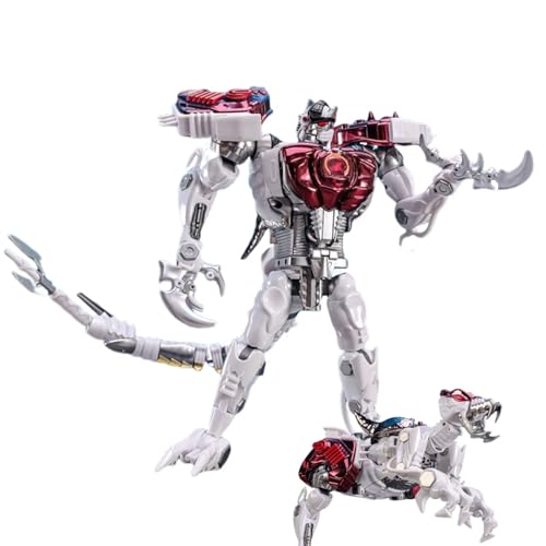 11 Zoll Two-Dinobot, Transformer-Spielzeug DB01, 2 Formen – Roboter Und Dinosaurier, Actionfigur, KO-Version von MUHLZQX