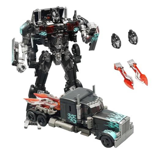 17 cm, Transformer-Spielzeug 8801C, 2 Formen – Roboter Und Auto, Actionfigur KO-Version, Dunkelgrün von MUHLZQX