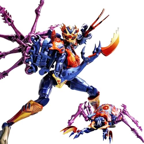 5,7 Zoll Blackarachnid, Transformer-Spielzeug, 2 Formen – Roboter Und Spinne, Actionfigur, KO-Version von MUHLZQX