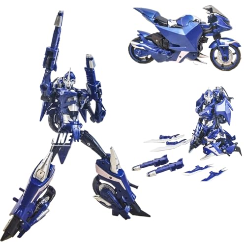 5,9 Zoll Arcee, Transformer-Spielzeug, 2 Formen – Roboter Und Motorrad, Actionfigur CEE, KO-Version, Blau von MUHLZQX