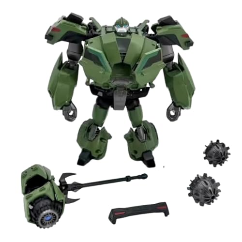 6,3-Zoll-Bulkhead, Transformer-Spielzeug, 2 Formen – Roboter Und Auto, Actionfigur, KO-Version von MUHLZQX