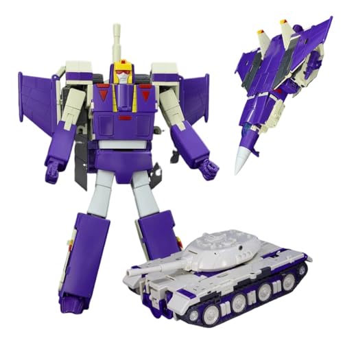 7,87 Zoll Blitzwing, Transformer-Spielzeug, 3 Formen – Roboter, Flugzeug Und Panzer, Actionfigur ST01, KO-Version von MUHLZQX