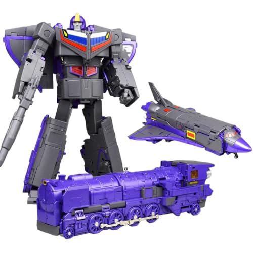 9,84 Zoll Astrotrain, Transformer Spielzeug, 3 Formen-Roboter- Und Flugzeugzug, Actionfigur FT44, KO-Version von MUHLZQX