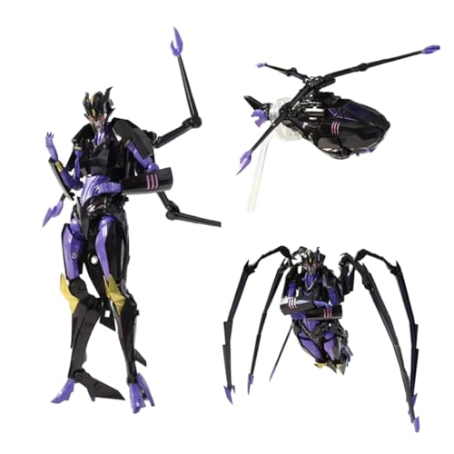 Blackarachnid, Transformer-Spielzeug, 3 Formen – Roboter-Helikopter Und Spinne, Actionfigur, KO-Version von MUHLZQX