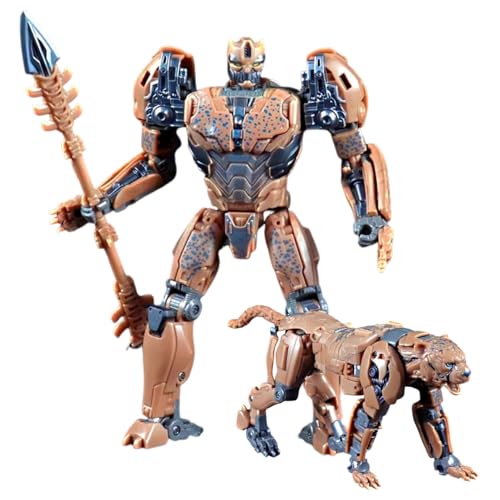 Cheetor, Transformer-Spielzeug, 2 Formen – Roboter Und Leopard, Actionfigur QT02, KO-Version von MUHLZQX