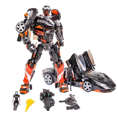 Hot Rod TH01, Transformer-Spielzeug, 2 Formen for Freien Wechseln – Roboter- Und Automodell, KO-Version von MUHLZQX