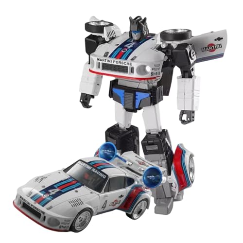 Jazz TR01, Transformer-Spielzeug, 2 Formen for Freien Wechseln – Roboter Und Auto, Animationsmodell, KO-Version von MUHLZQX