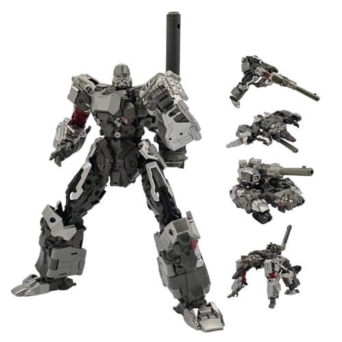 Megatron MX6601, Transformer-Spielzeug, 5 Modi – Roboter-, Flugzeug-, Panzer-, Waffen- Und Bestienmodus, Actionfigur, KO-Version von MUHLZQX