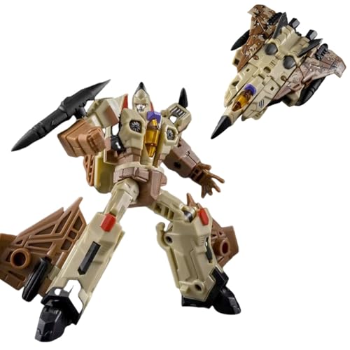 Sandstorm EX20D, Transformer-Spielzeug, 2 Formen – Roboter Und Flugzeug, Actionfigur, Kleine Modelle, KO-Version von MUHLZQX