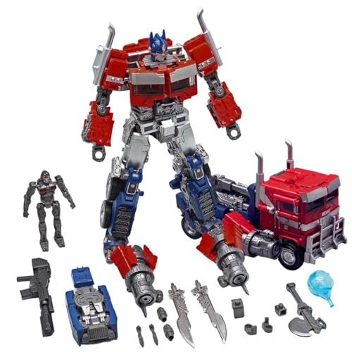 Transformer MHM-01, 7,87 Zoll Großes Spielzeug Mit Feiner Beschichtung, 2 Formen – Roboter Und Auto, Actionfigur, KO-Version von MUHLZQX