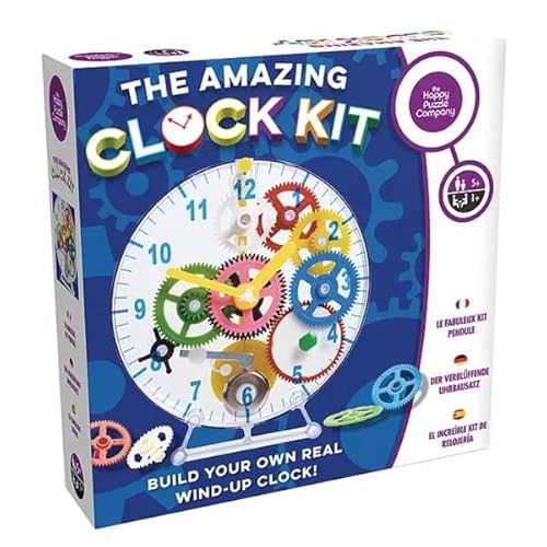 The Amazing Build Your Own clock Kit by The Happy Puzzle Company by The Happy Puzzle Company von The Happy Puzzle Company