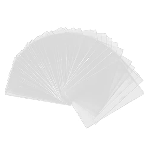 MULAIDI 100 Stück Tarotkarten Abdeckung Brettspiel Kartenhüllen Schutzhülle Kartenschutz Top Loader Karten Sammelhalter Kartensammler Kartenschutzhülle Schutzhüllen von MULAIDI