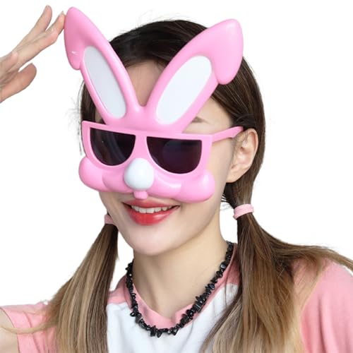 MULAIDI Kaninchen Brillen Brille Ostern Foto Requisiten Party Cosplay Kostüme Bunte Tanzparty Brille Ostern Party Party Brille Für Erwachsene von MULAIDI