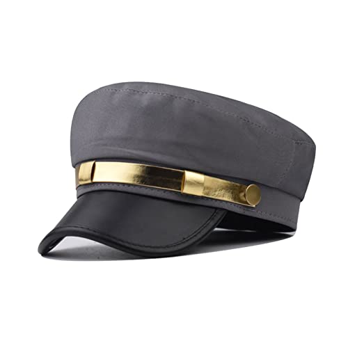 MULAIDI Schiffskapitän Hut mehrfarbiger Hut für Erwachsene, Teenager, Marineblau, Boot, Party, Cosplay, Outfit, schwarze Hüte für Damen, französische Hüte für Damen, modische schwarze Hüte von MULAIDI