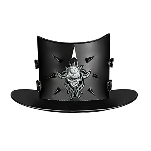 MULAIDI Steampunk-Hut für Herren mit Brille, Steampunk-Hut, Zylinder, GothHat, Steampunk-Hut, Halloween, Maskerade, Hut für Herren von MULAIDI