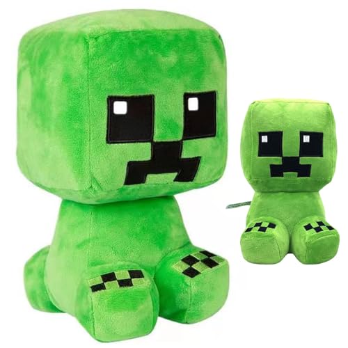 MUNSKT 1 Stück Mine-Craft Creeper Plüsch,Mine-Craft Plüschtiere 26 cm Charaktere,Eine Reihe von Spielzeugen für Fans und Kinder, Geburtstagsgeschenke oder Fans für Kinder,Creeper Peripheral Derivative von MUNSKT