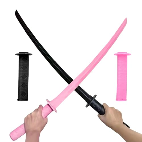 MUNSKT 3D-gedrucktes Teleskopschwert,Samurai Schwert Modell Spielzeug,einziehbares Samurai Schwert, 3D Druck Fidget Samurai Spielzeug, Creative Decompression Tricky Toy von MUNSKT