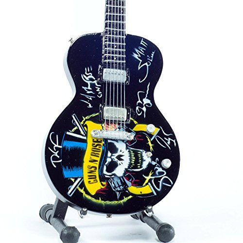 Mini - Gitarre für Sammler Replik aus der '80s von MUSIC LEGENDS COLLECTION